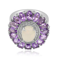 Welo Opal Silver Ring