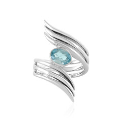 Ratanakiri Zircon Silver Ring (de Melo)