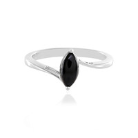 Black Onyx Silver Ring