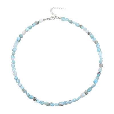 Larimar Silver Necklace