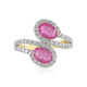 Madagascar Pink Sapphire Silver Ring