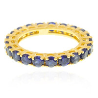 Madagascar Blue Sapphire Silver Ring
