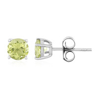 Ouro Verde Quartz Silver Earrings