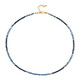 Blue Sapphire Silver Necklace