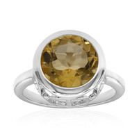 Citrine Silver Ring
