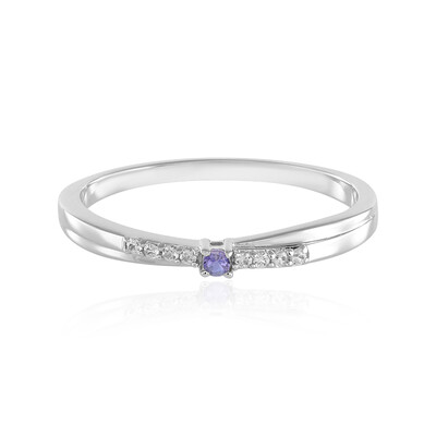 Tanzanite Silver Ring