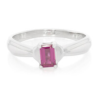 Rajasthan Rhodolite Silver Ring