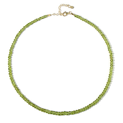 Peridot Silver Necklace