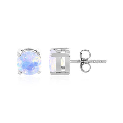 Welo Opal Silver Earrings