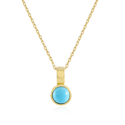 Sleeping Beauty Turquoise Silver Necklace