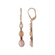 Pink Opal Silver Earrings (KM by Juwelo)
