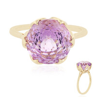 9K Rose de France Amethyst Gold Ring (PHANTASIA)