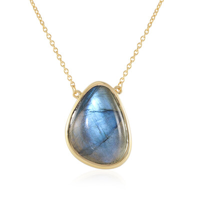 Labradorite Silver Necklace