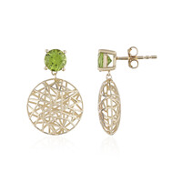 9K Peridot Gold Earrings (Ornaments by de Melo)