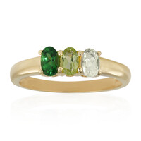 Tsavorite Silver Ring
