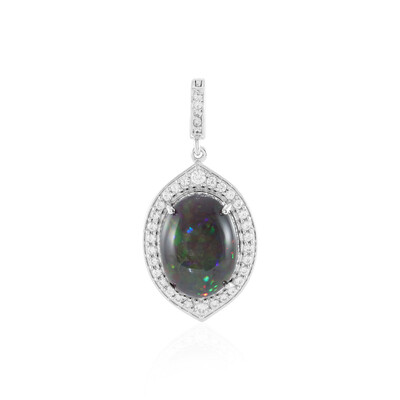 Mezezo Opal Silver Pendant