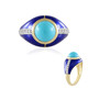 Sleeping Beauty Turquoise Silver Ring