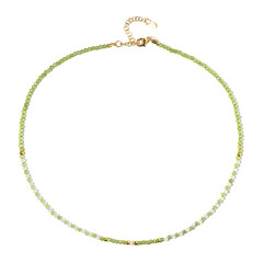 Peridot Silver Necklace