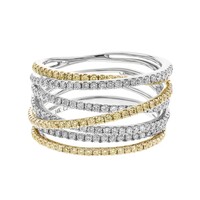 18K I1 (H) Diamond Gold Ring (CIRARI)
