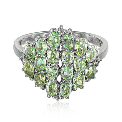 Paraiba Tourmaline Silver Ring