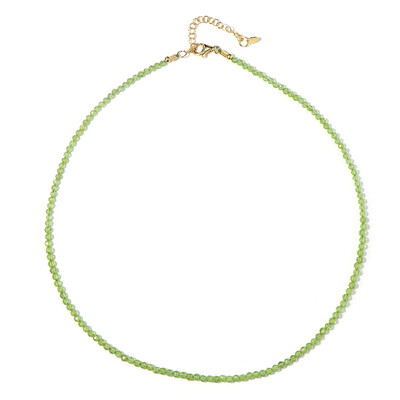 Peridot Silver Necklace