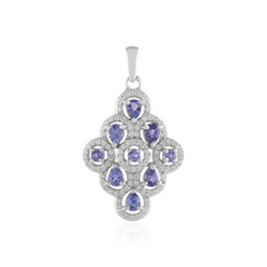 Tanzanite Silver Pendant