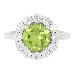 Peridot Silver Ring