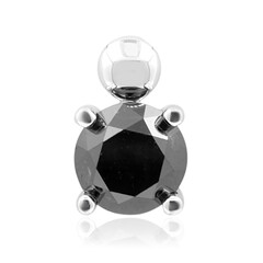 9K Black Diamond Gold Pendant (de Melo)