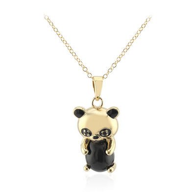 Black Onyx Silver Necklace