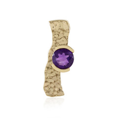 Amethyst Silver Pendant