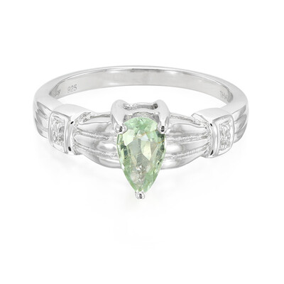 Paraiba Tourmaline Silver Ring
