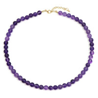 Zambian Amethyst Silver Necklace