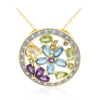 Peridot Silver Necklace