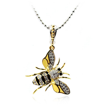 Zircon Silver Necklace (Dallas Prince Designs)