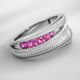 Rhodolite Silver Ring (SAELOCANA)