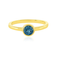 London Blue Topaz Silver Ring