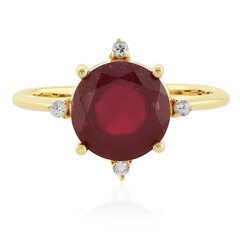 Madagascar Ruby Silver Ring