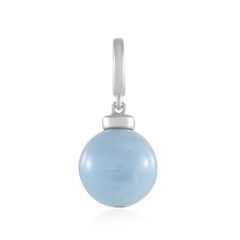 Brazilian Aquamarine Silver Pendant
