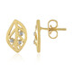 I2 (I) Diamond Silver Earrings