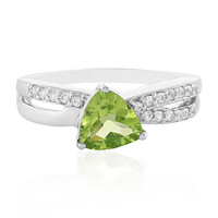 Peridot Silver Ring