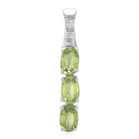 Mozambique Sapphire Silver Pendant