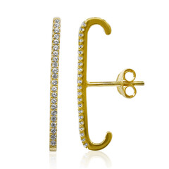 Zircon Silver Earrings