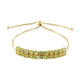 Peridot Silver Bracelet