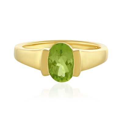 Peridot Silver Ring