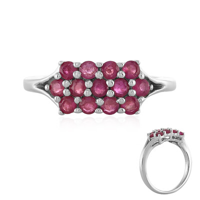 Madagascar Ruby Silver Ring