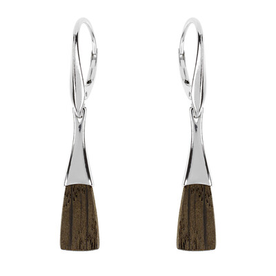 Black Oak Silver Earrings (dagen)