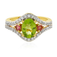 Peridot Silver Ring