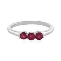 Madagascar Ruby Silver Ring