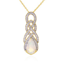 Welo Opal Silver Necklace