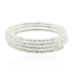 White Topaz Steel Bangle (Riya)